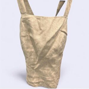 Reformation Cross Strap Linen top